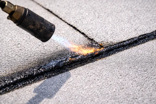 Torch Down installation Roofing in San Francisco